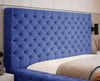 Luxuriöses Designer Samt Polsterbett Lana mit großem Stauraum – Modern & Bequem