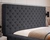 Luxuriöses Designer Samt Polsterbett Lana mit großem Stauraum – Modern & Bequem